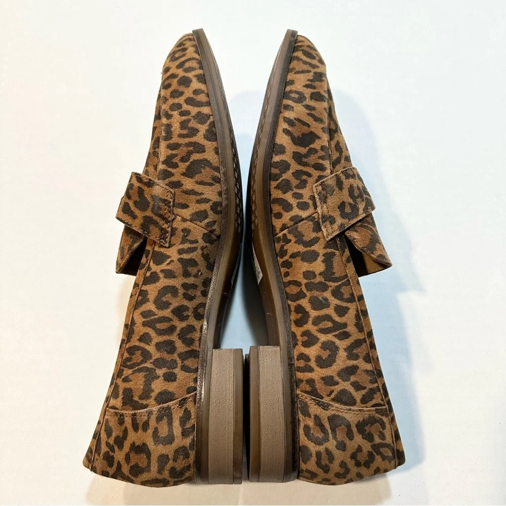 Clarks Loafers Trish Rose Brown Leopard Print, Size 11.5 Women’s - Picture 7 of 11